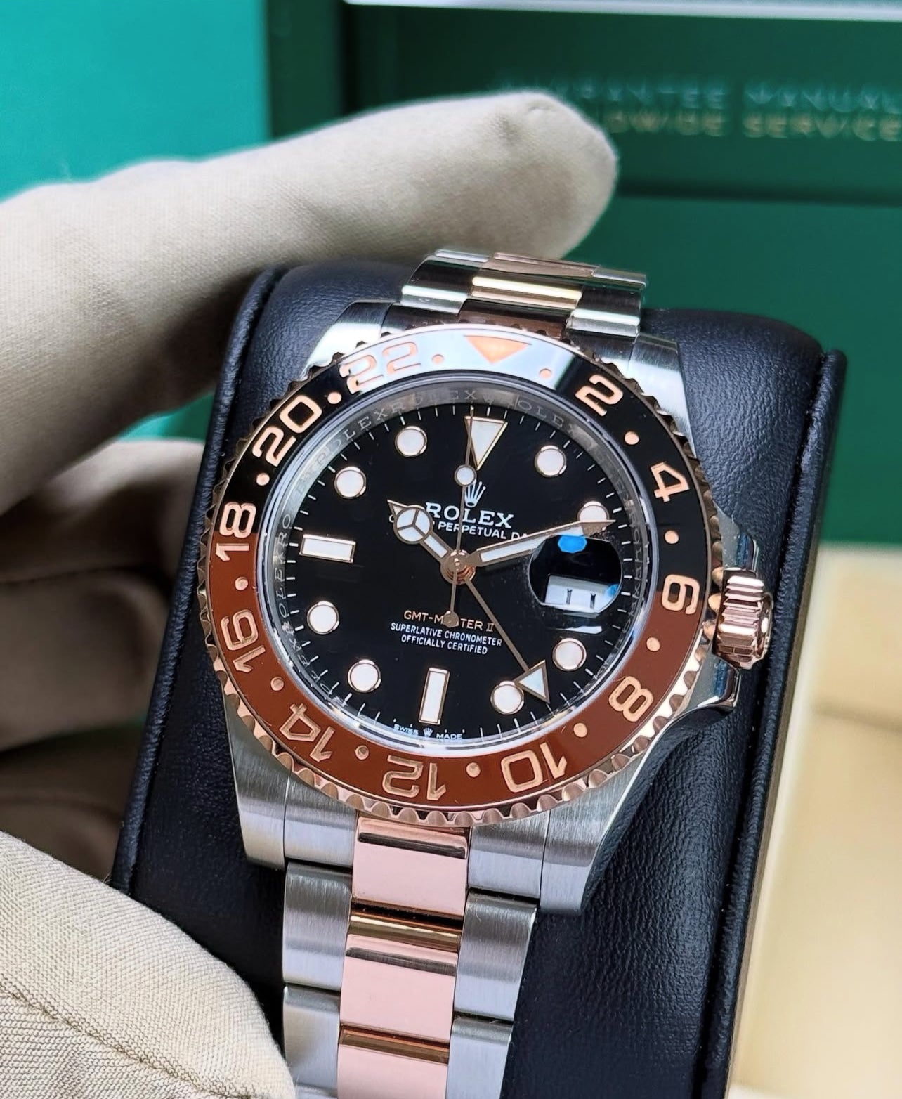 ROLEX GMT MASTER II "ROOT-BEER"