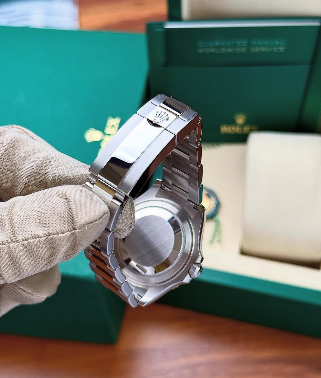 ROLEX YACHT-MASTER GREY DIAL
