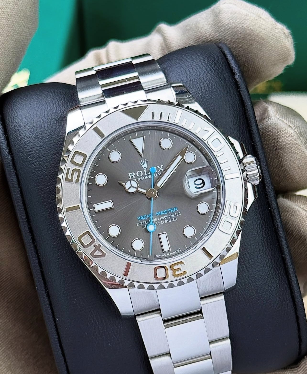 ROLEX YACHT-MASTER GREY DIAL