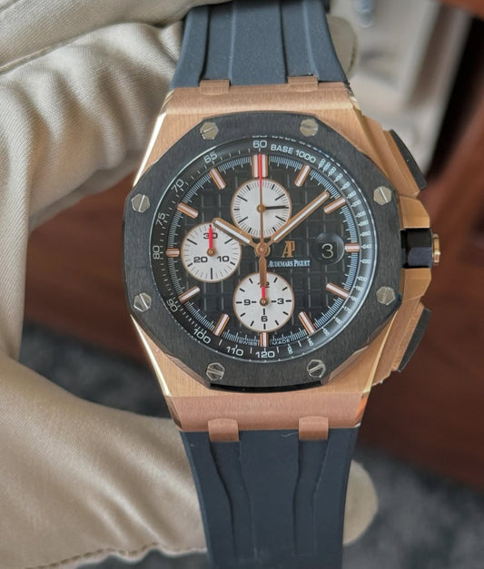 AUDEMARS PIGUET ROYAL OAK OFFSHORE CHRONOGRAPH ROSE GOLD