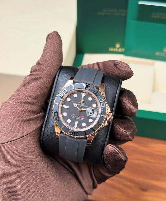 ROLEX YACHT-MASTER OYSTERFLEX ROSÈ GOLD