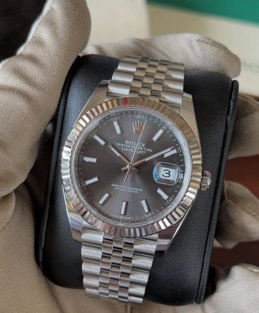 ROLEX DATEJUST JUBILEE "SKYLAR GREY"