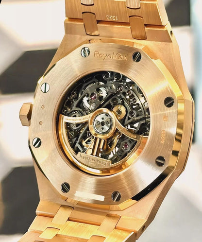 AUDERMARS PIGUET "SKELETON" FULL GOLD